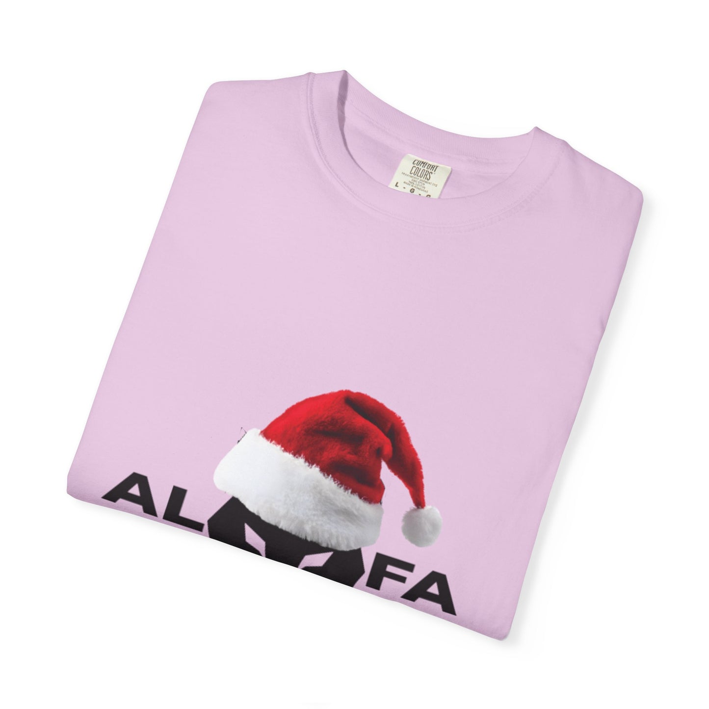 Maglietta unisex Holiday Spirit con grafica Babbo Natale