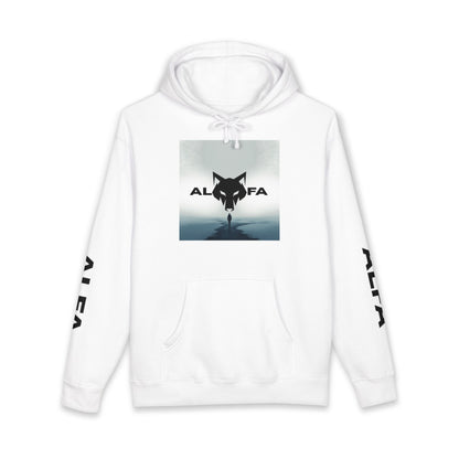 Felpa con cappuccio pesante unisex Alfa Wolf - Abbigliamento elegante e comodo