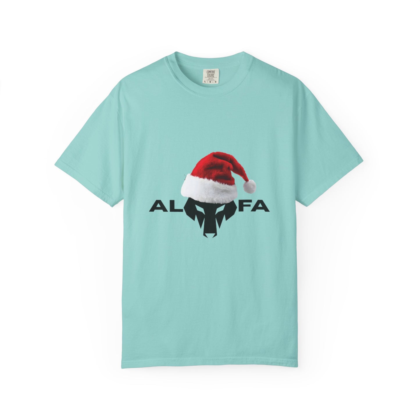 Maglietta unisex Holiday Spirit con grafica Babbo Natale