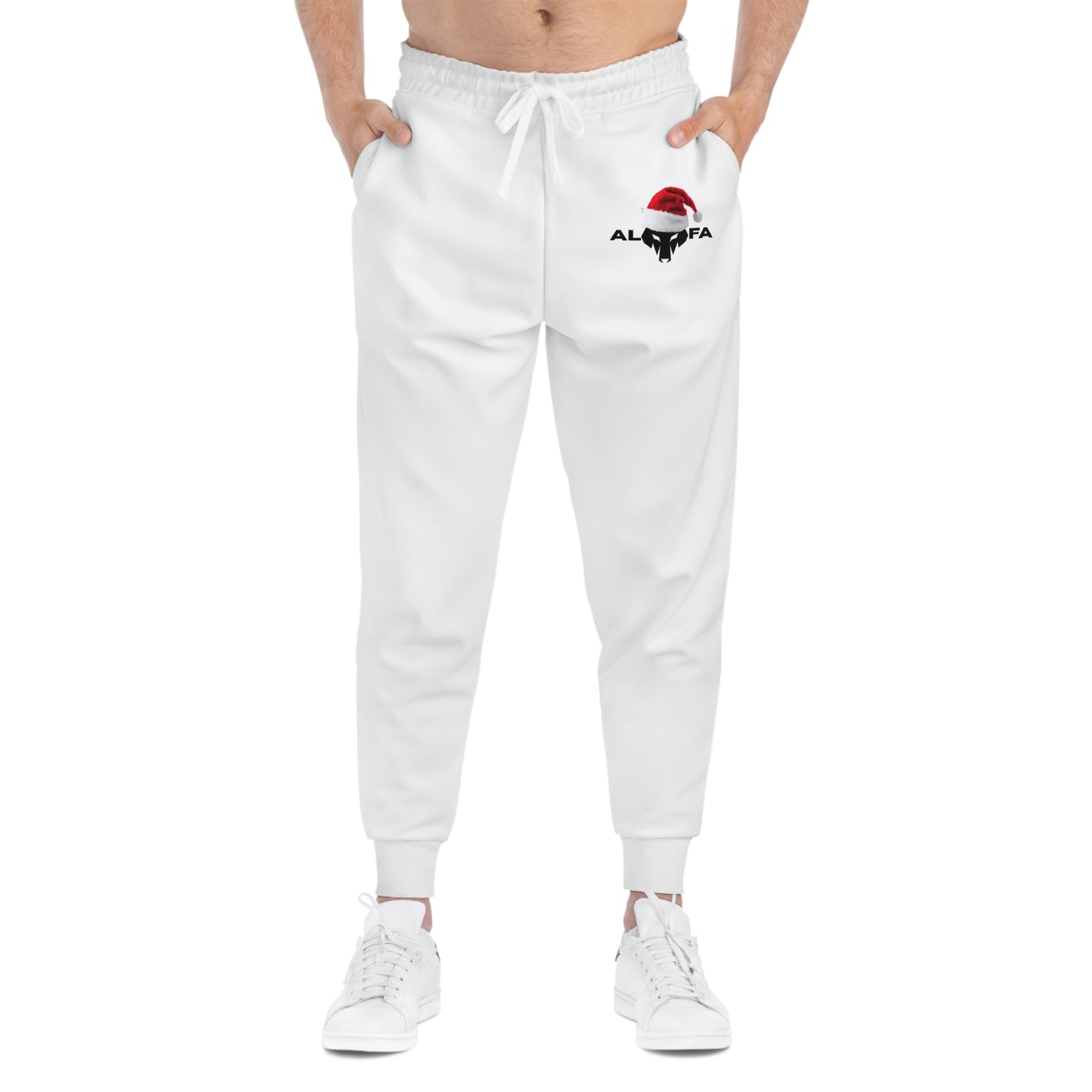 Pantaloni da jogging sportivi dal design natalizio