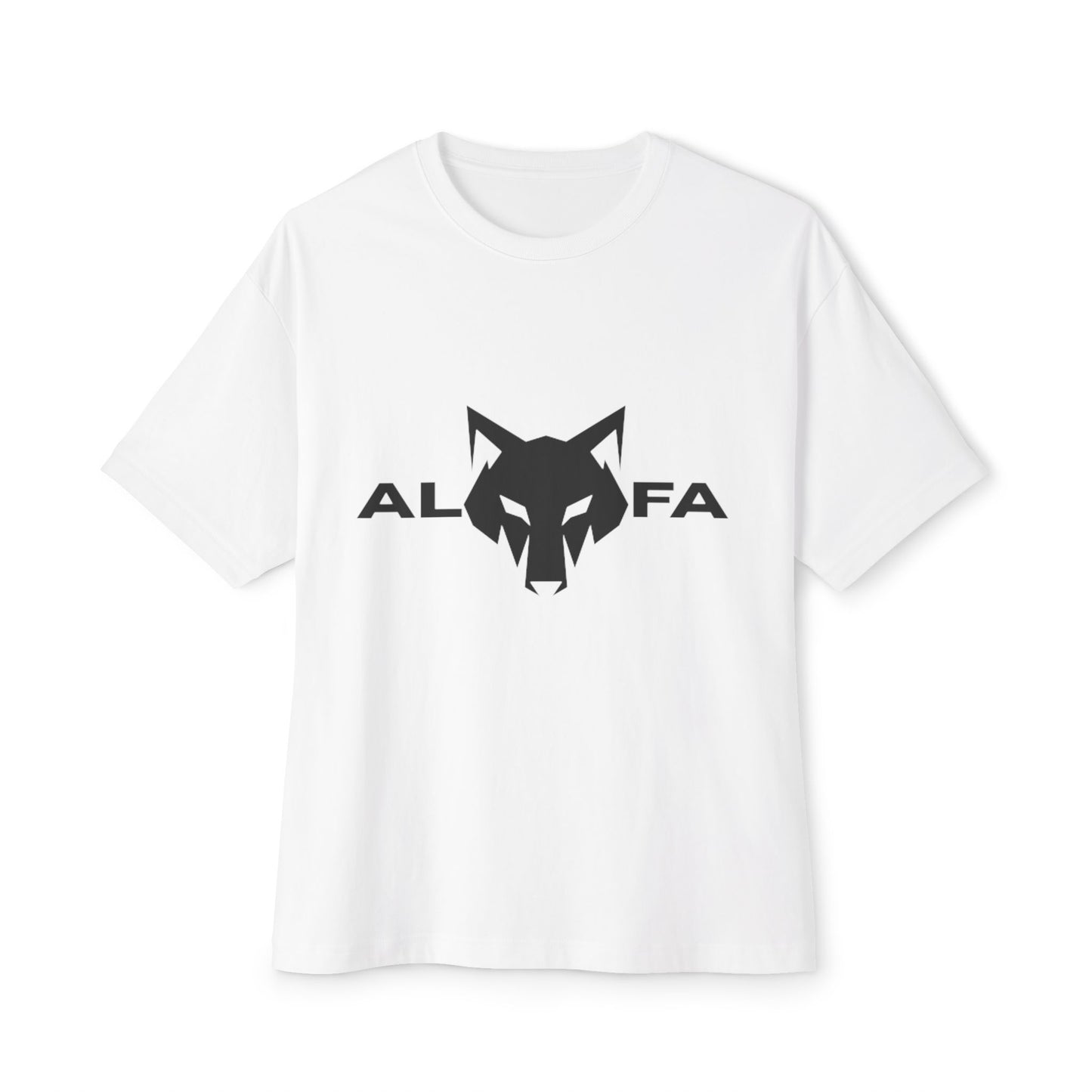 Maglietta oversize unisex Alpha Wolf