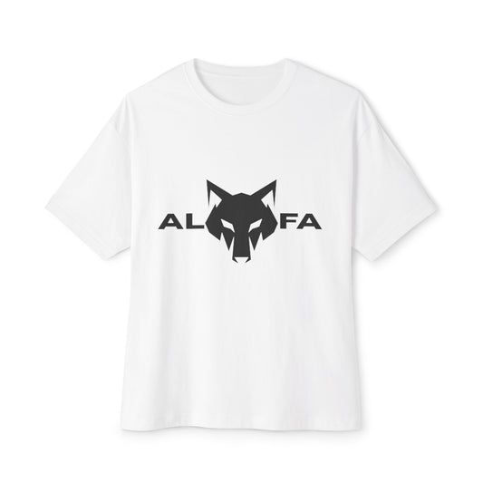Maglietta oversize unisex Alpha Wolf