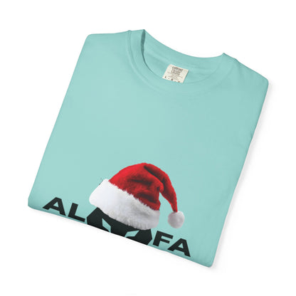 Maglietta unisex Holiday Spirit con grafica Babbo Natale