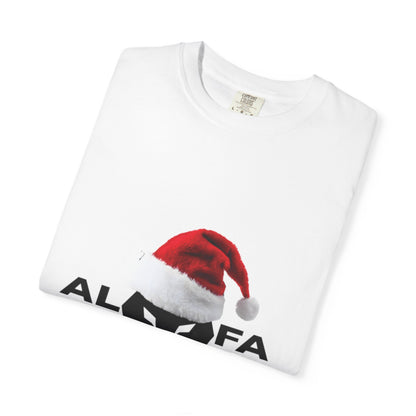 Maglietta unisex Holiday Spirit con grafica Babbo Natale