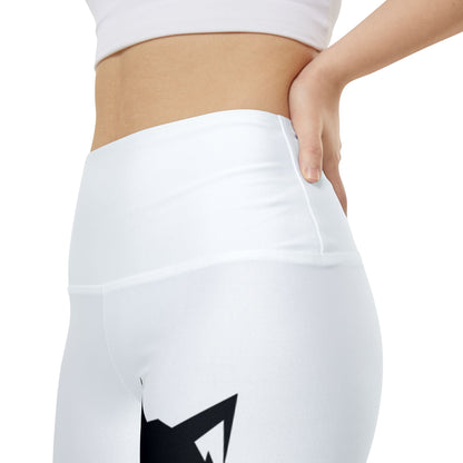 Elegante pantaloncino da allenamento da donna con audace disegno di lupo