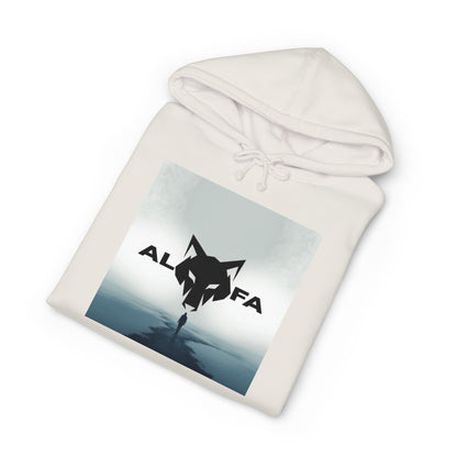 Felpa con cappuccio pesante unisex Alfa Wolf - Abbigliamento elegante e comodo