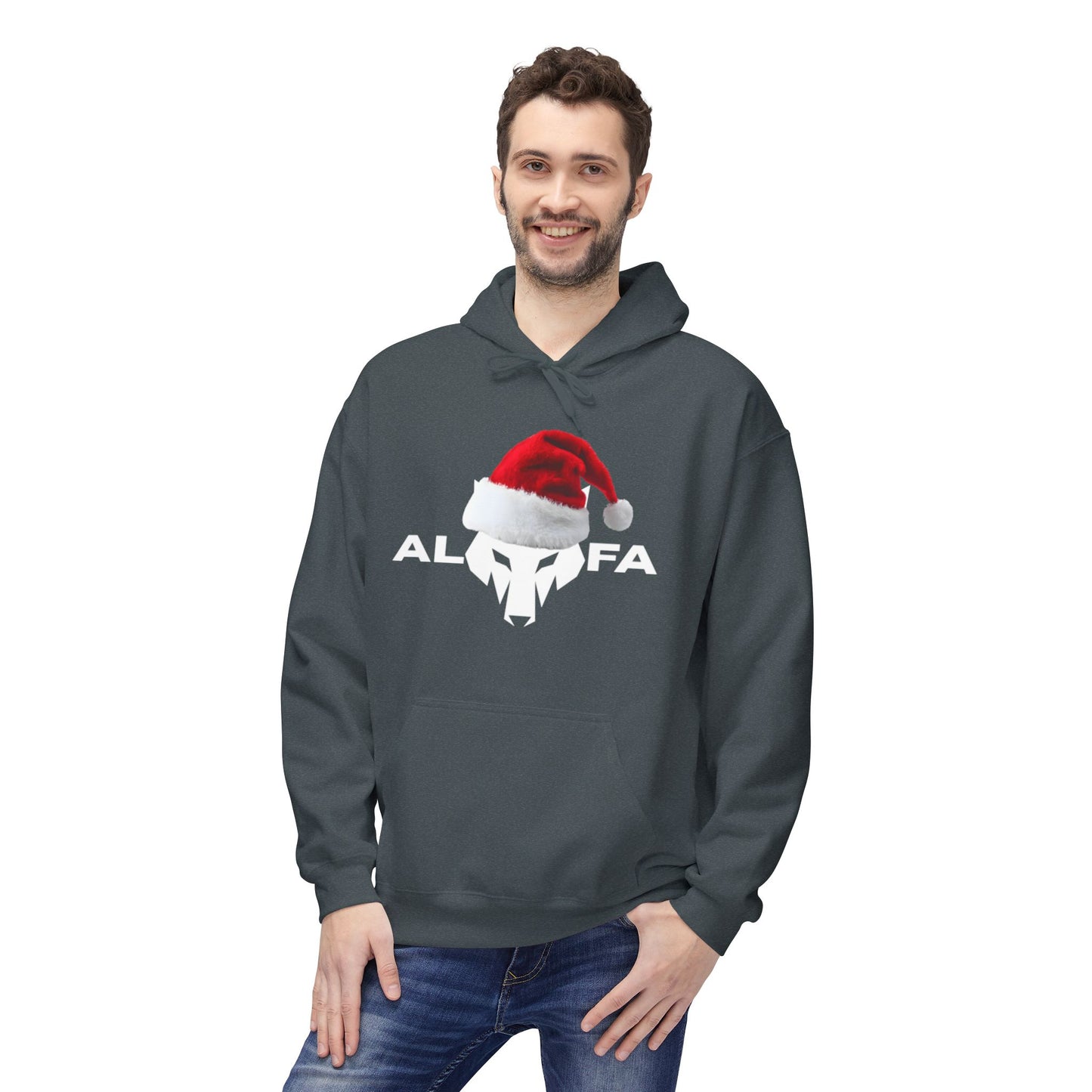 Felpa con cappuccio Alpha Fleece per le feste