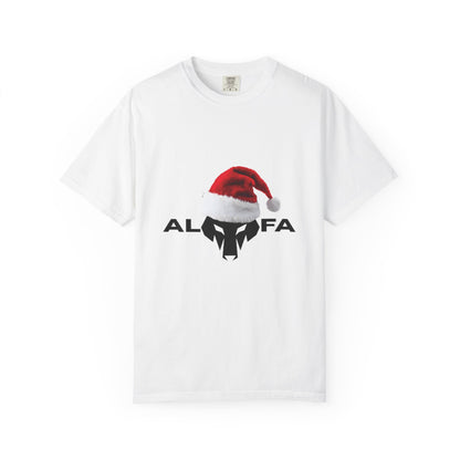 Maglietta unisex Holiday Spirit con grafica Babbo Natale