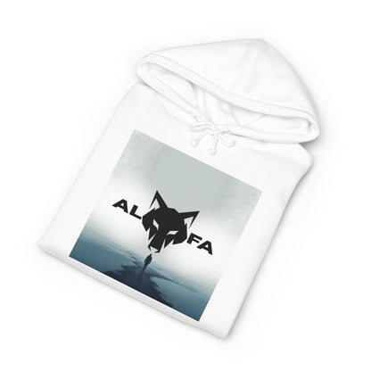 Felpa con cappuccio pesante unisex Alfa Wolf - Abbigliamento elegante e comodo