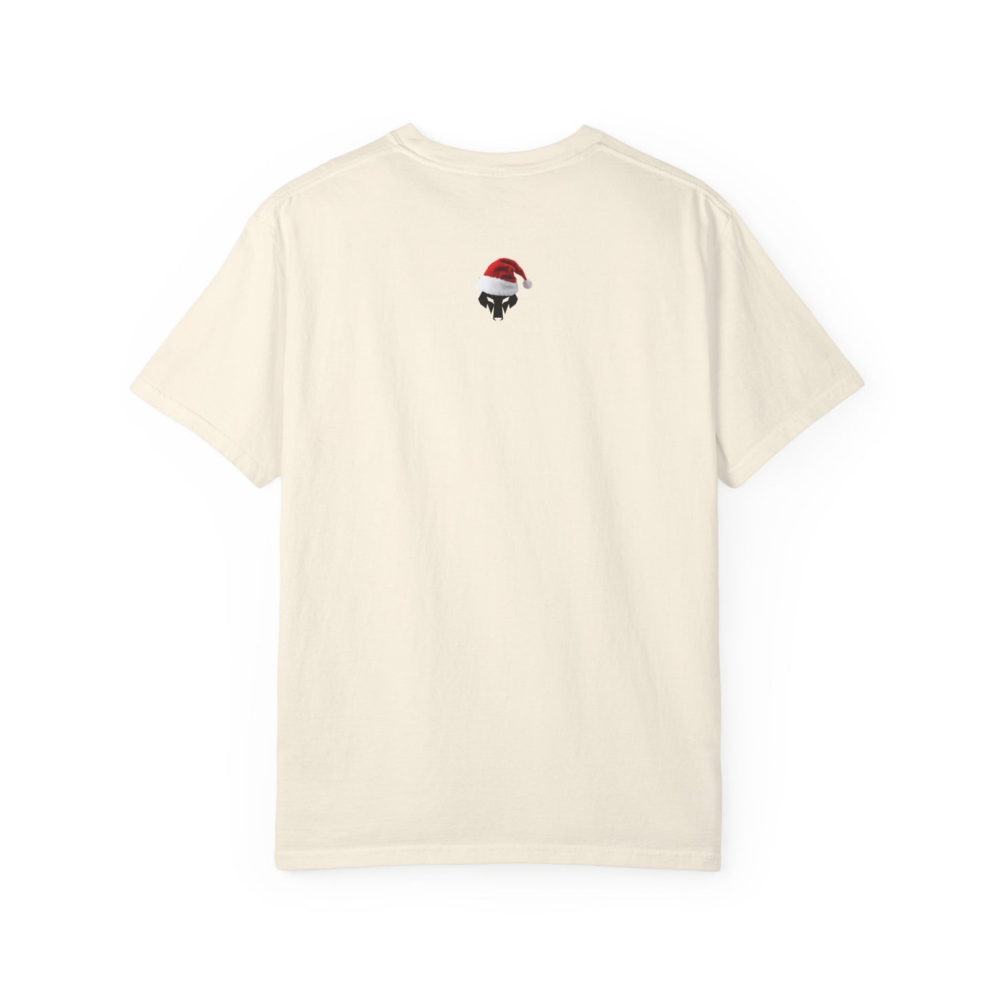 Maglietta unisex Holiday Spirit con grafica Babbo Natale