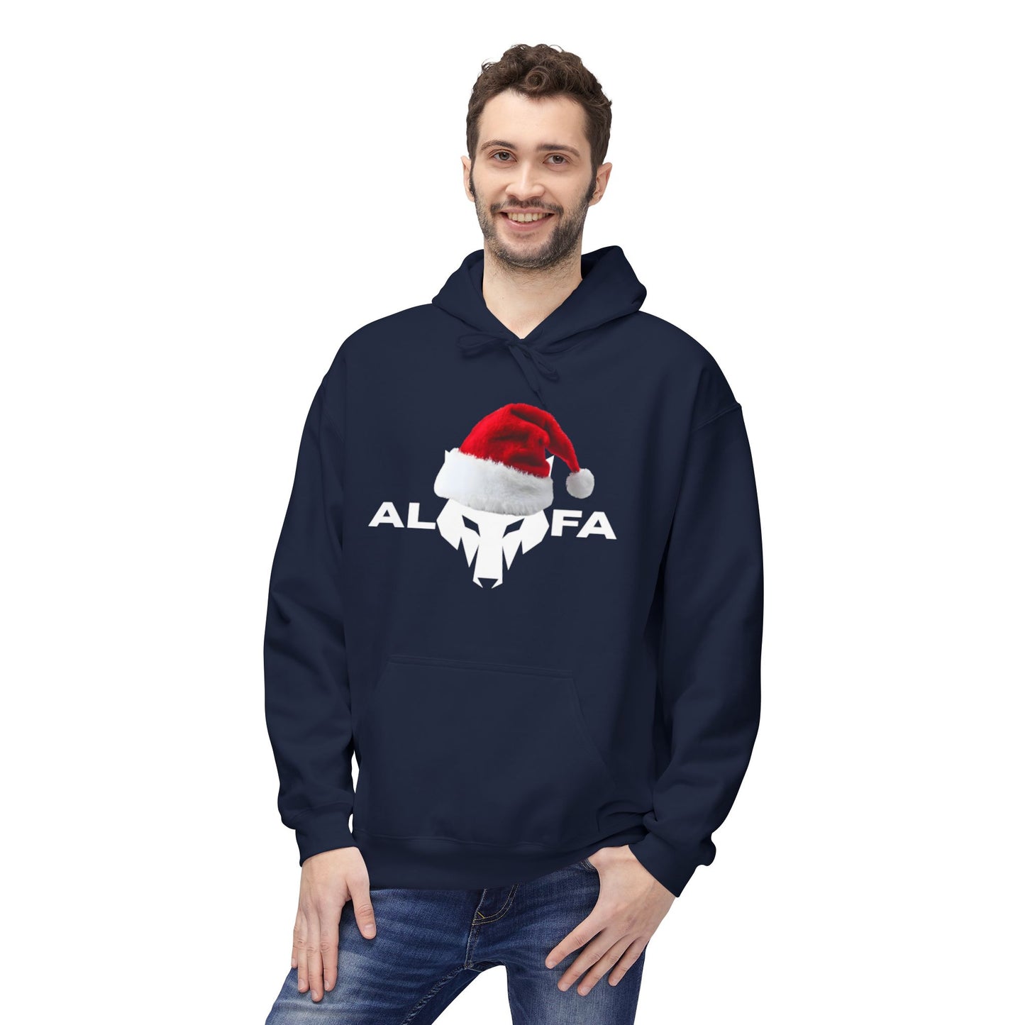 Felpa con cappuccio Alpha Fleece per le feste